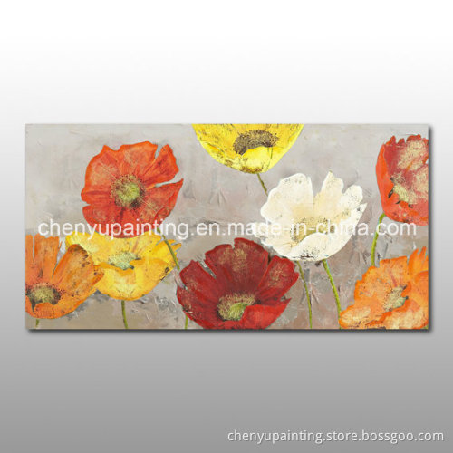 Beautiful Flower Oil Painting Modern Art Canvas Painting